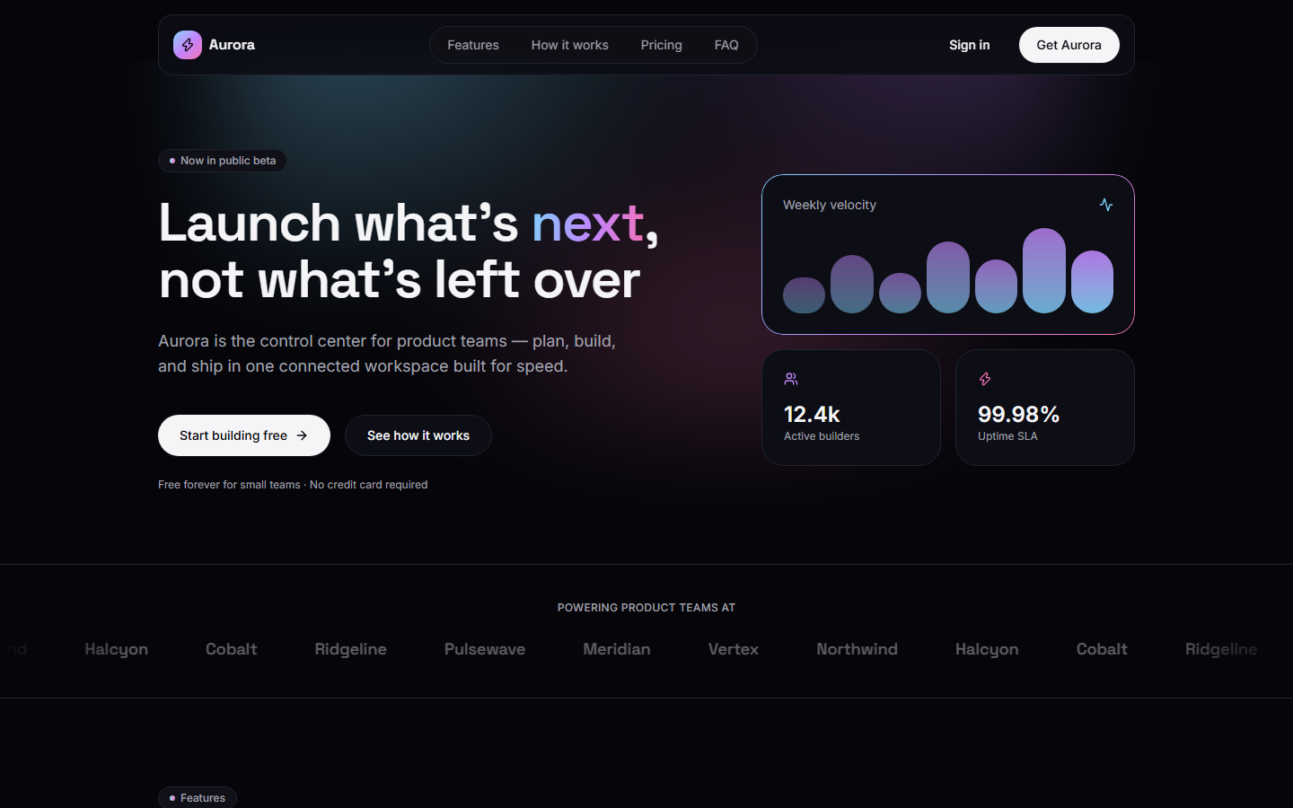 Evolvian Landing Pack — All 10 Next.js Templates